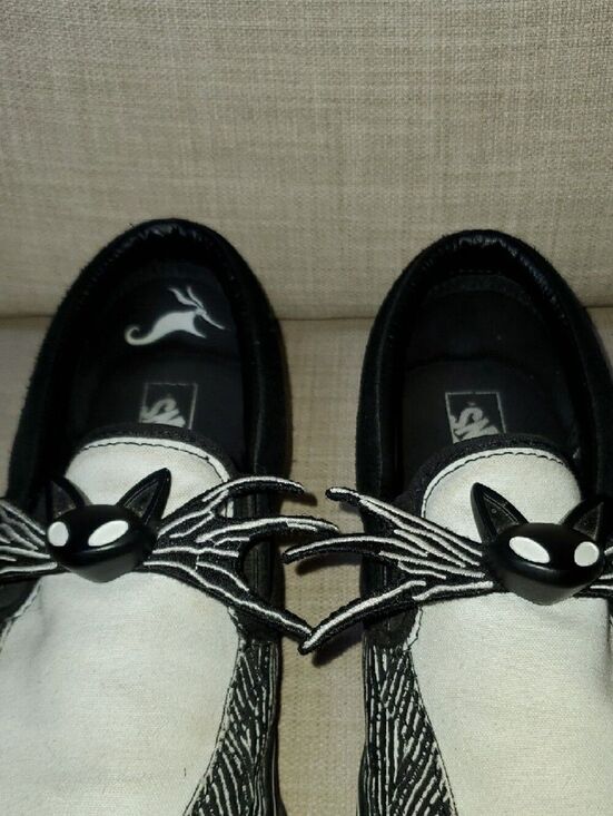 Vans Men’s Black & White Patterned Slip-On Loafers Size 11 main image 13